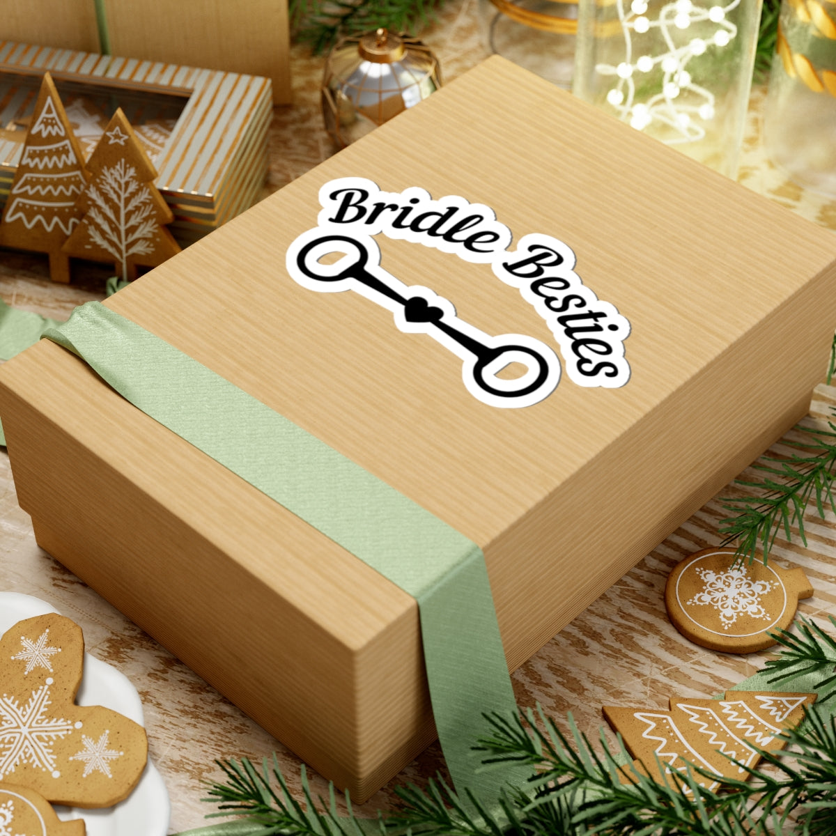 Bridle Besties Logo Sticker