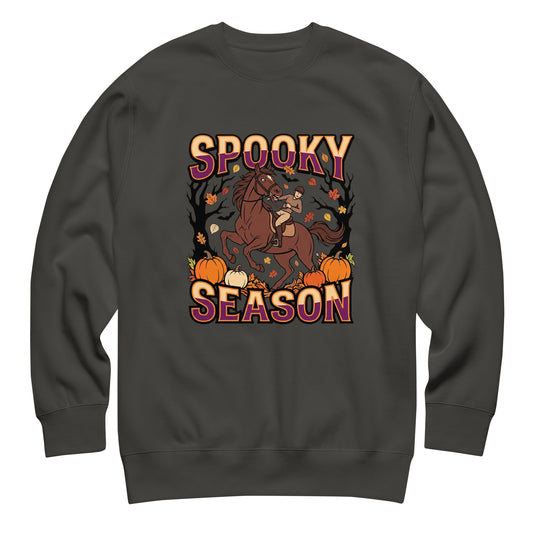 It Was Probably a Ghost Halloween Horse Sweatshirt - view 2