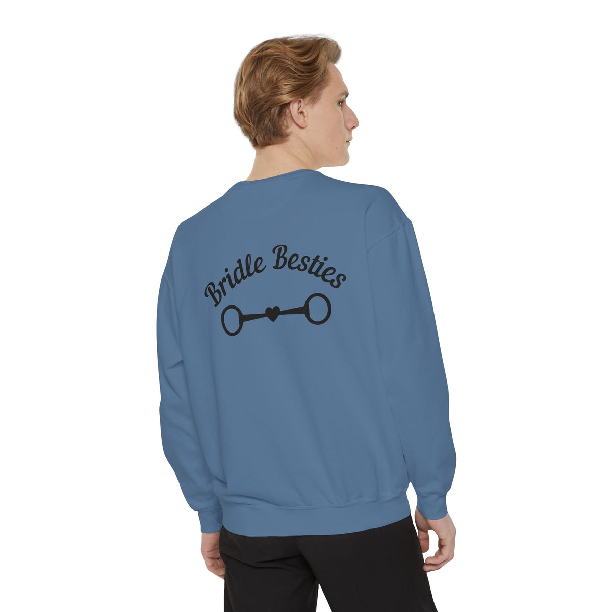 Bridle Besties Logo Sweatshirt (Premium Garment-Dyed) - view 9