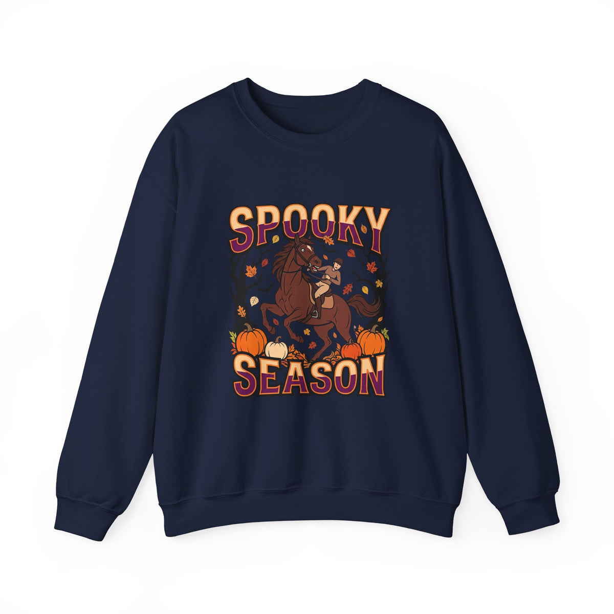 Spooky Season Halloween Horse Sweatshirt - view 5
