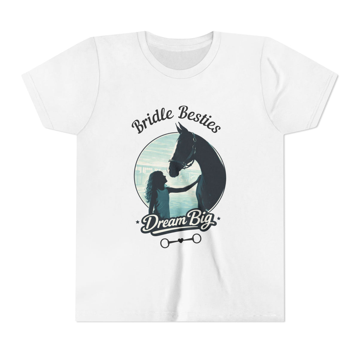 Dream Big Horse Girl Youth T-Shirt - view 2