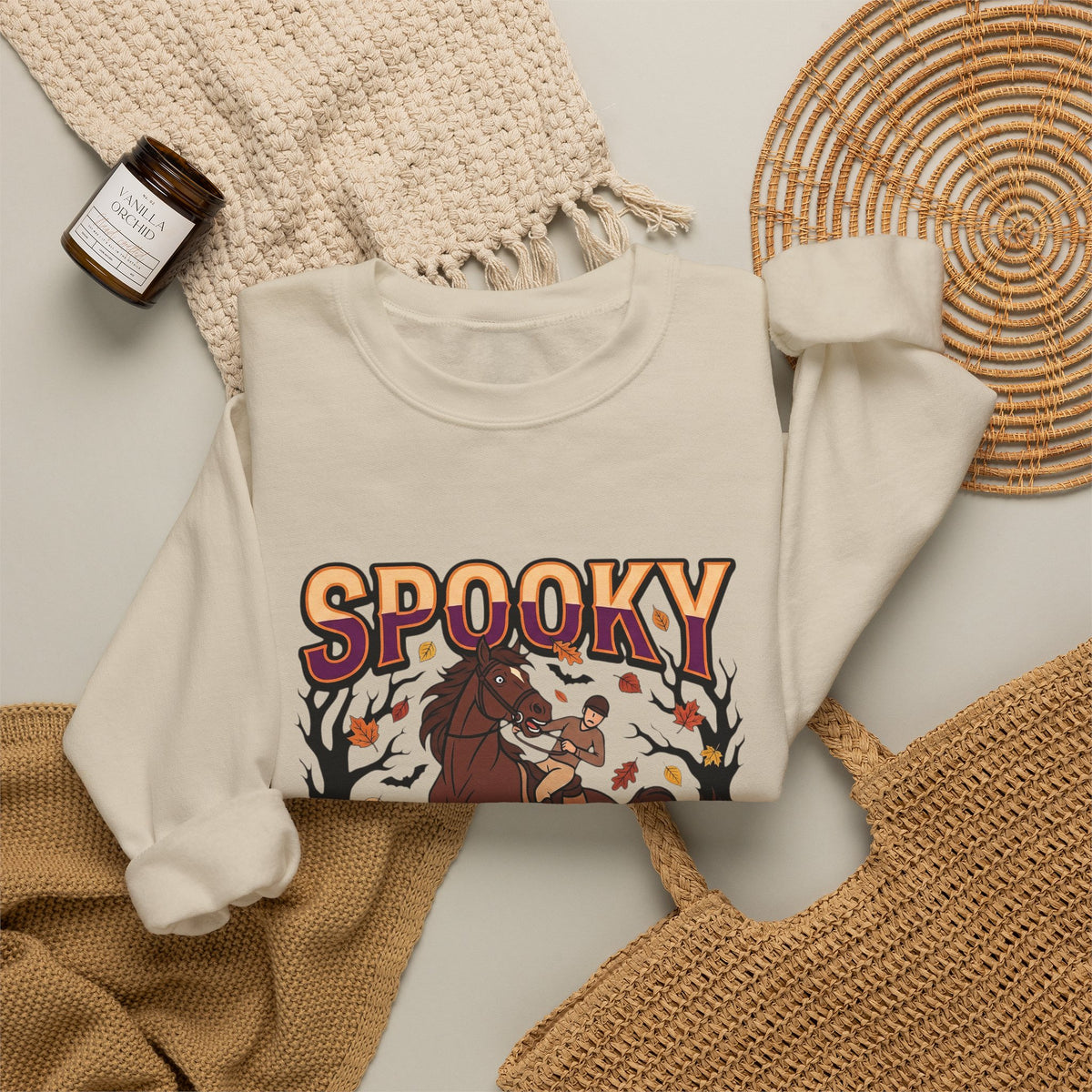 Spooky Season Halloween Horse Sweatshirt - view 11