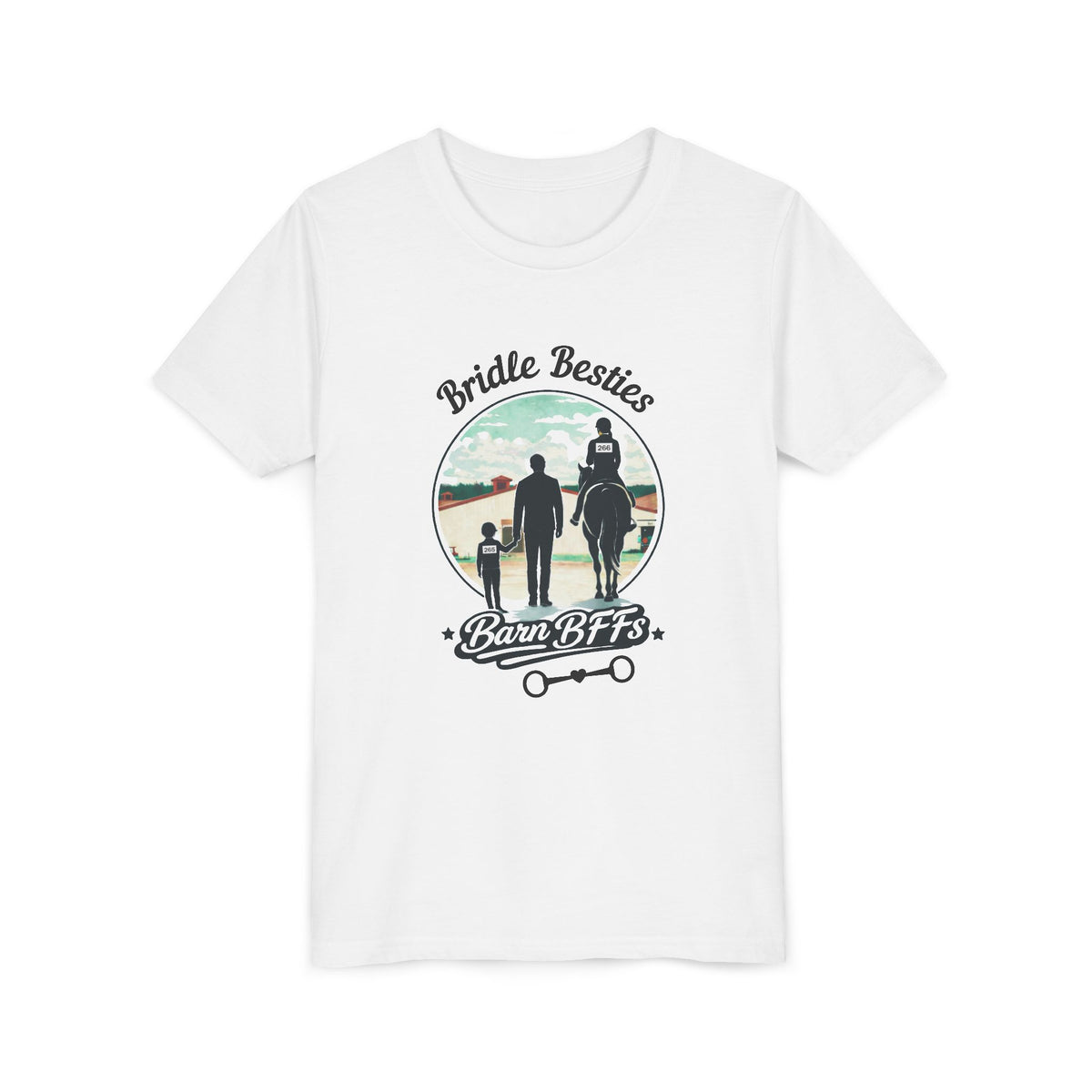 Barn BFFs Horse Best Friends Youth T-Shirt - view 9