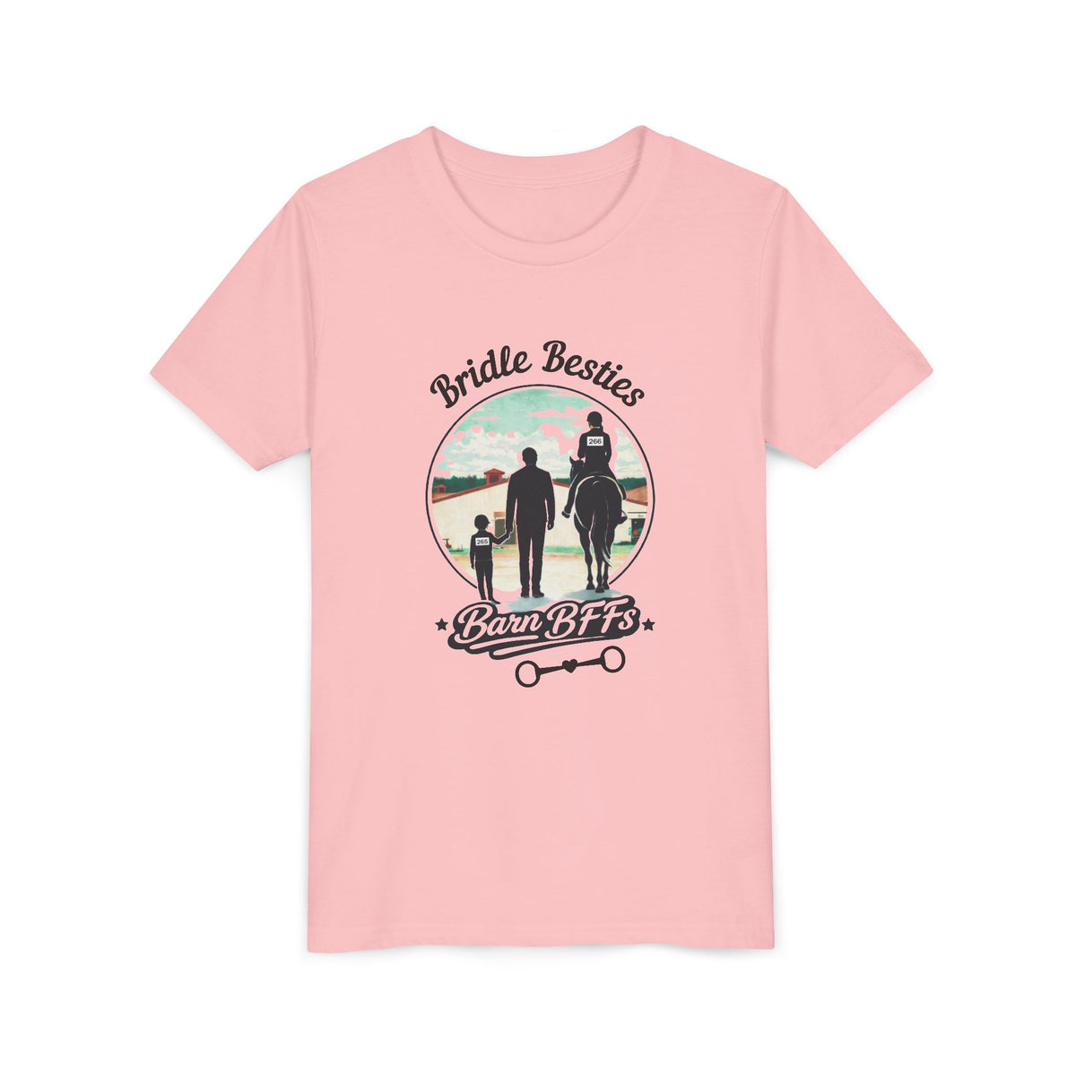 Barn BFFs Horse Best Friends Youth T-Shirt - view 15