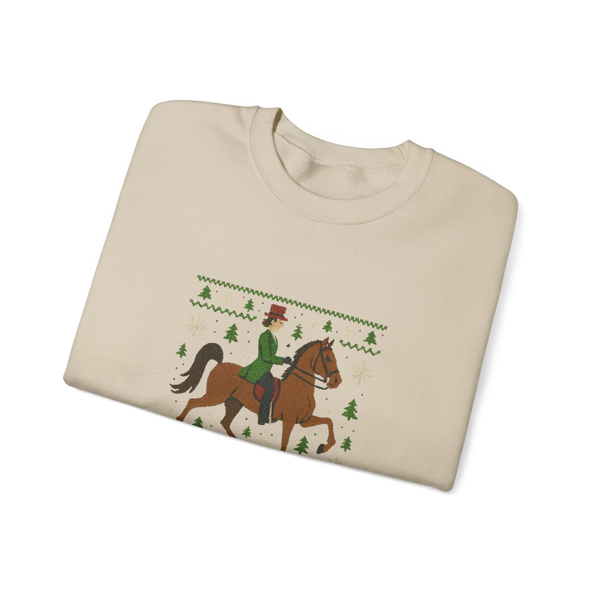 Oh What Fun It Is To Ride Christmas Horse Sweatshirt - view 7