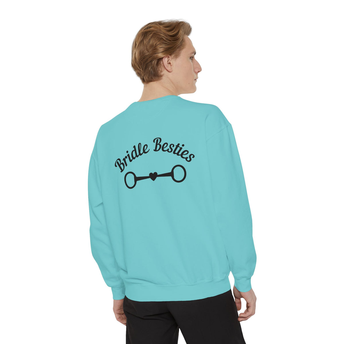 Bridle Besties Logo Sweatshirt (Premium Garment-Dyed)