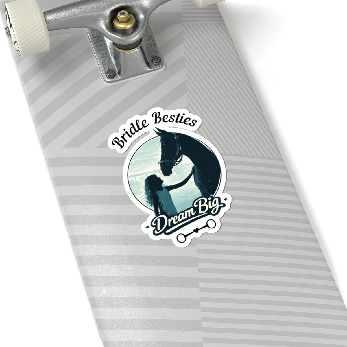 Dream Big Horse Girl Sticker