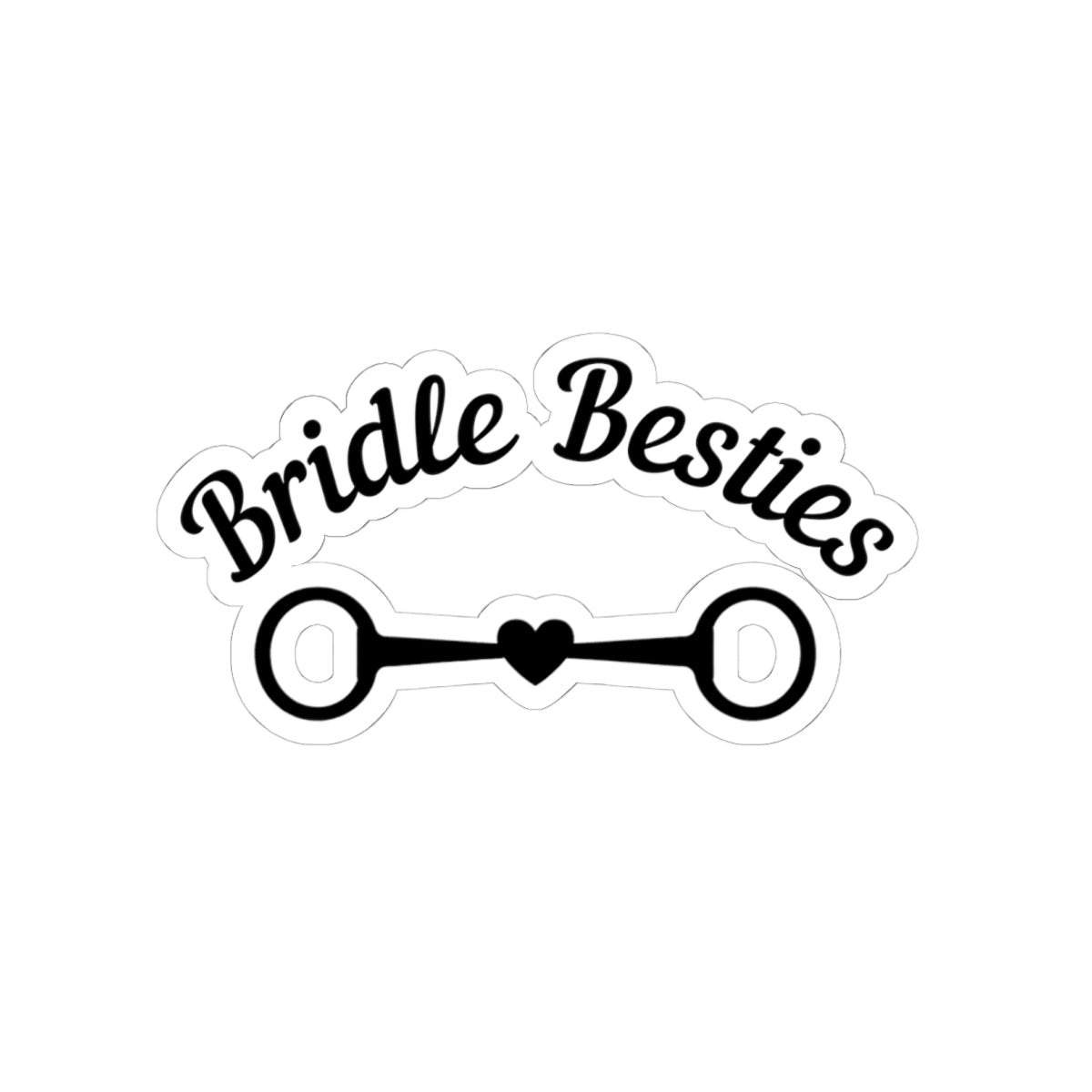 Bridle Besties Logo Sticker - view 8