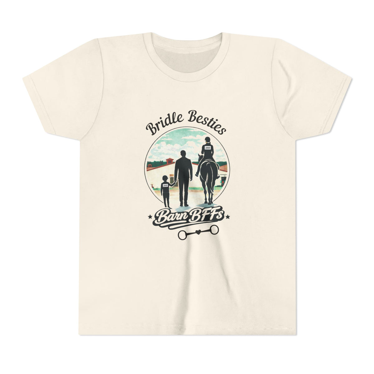 Barn BFFs Horse Best Friends Youth T-Shirt - view 5