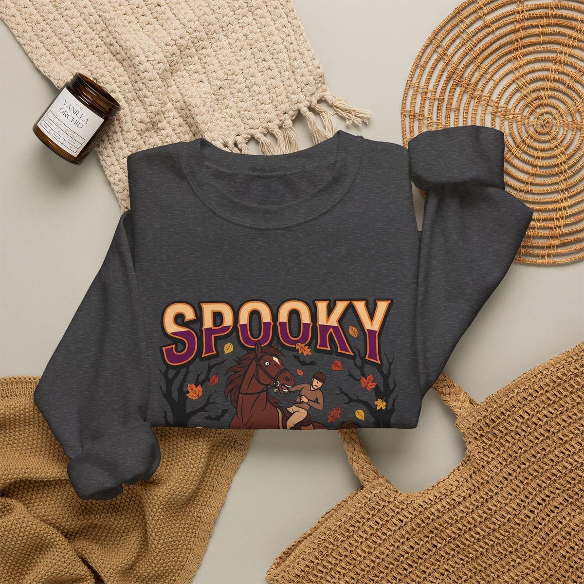 Spooky Season Halloween Horse Sweatshirt - view 17