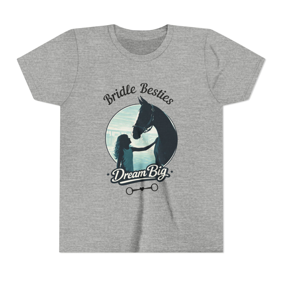 Dream Big Horse Girl Youth T-Shirt - view 4