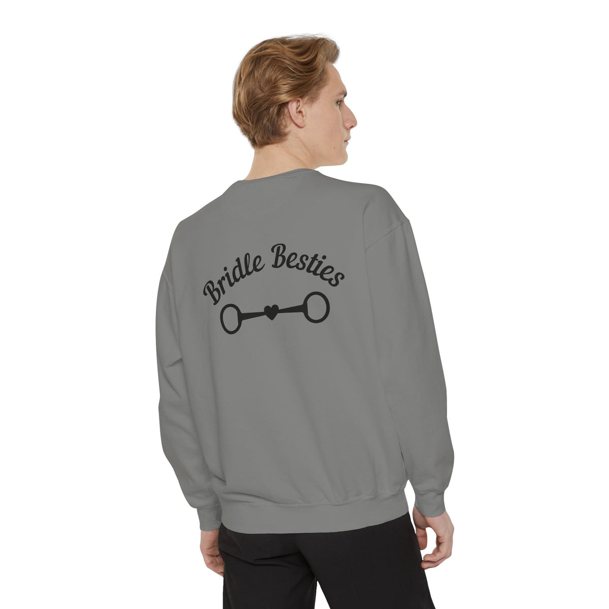 Bridle Besties Logo Sweatshirt (Premium Garment-Dyed) - view 18