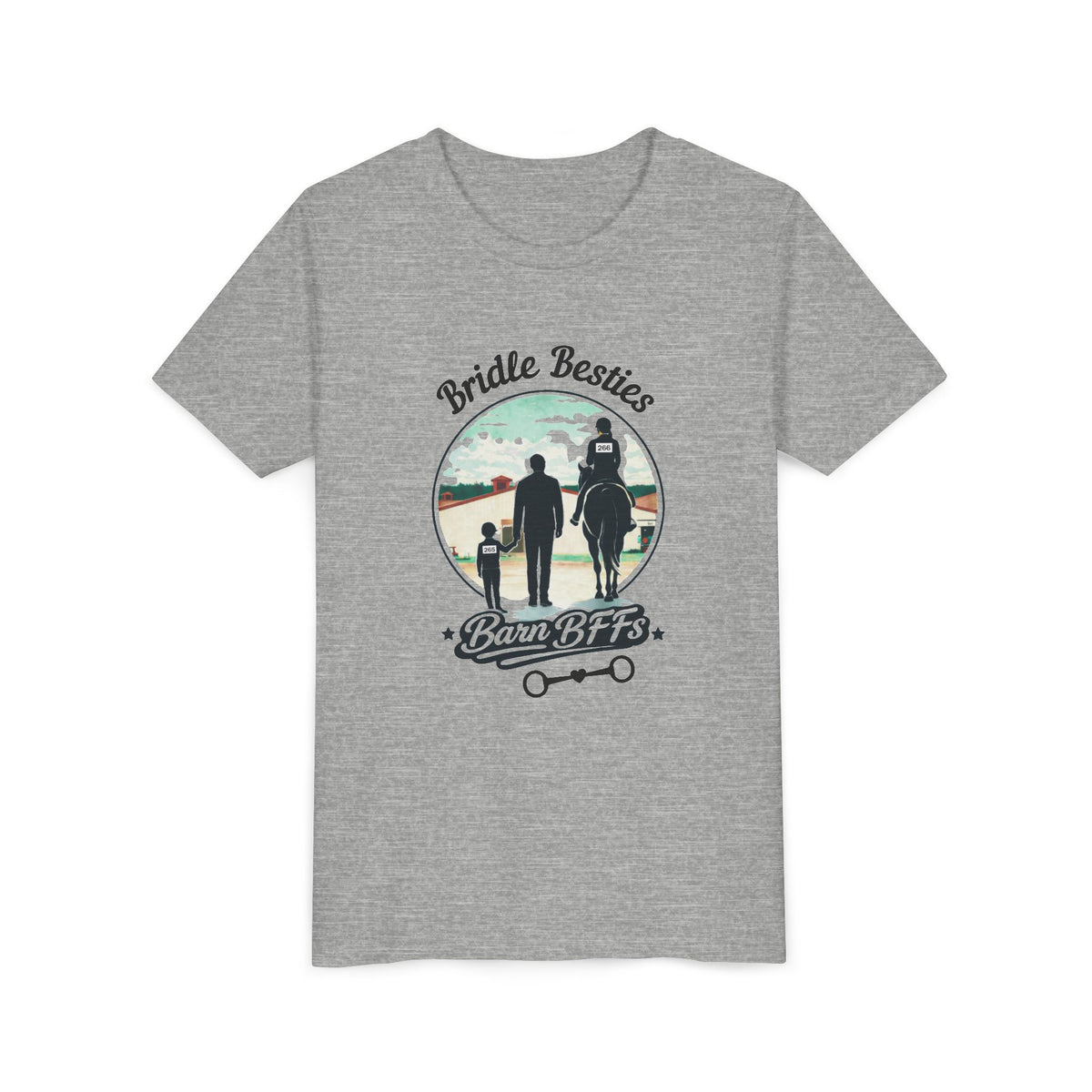 Barn BFFs Horse Best Friends Youth T-Shirt - view 12