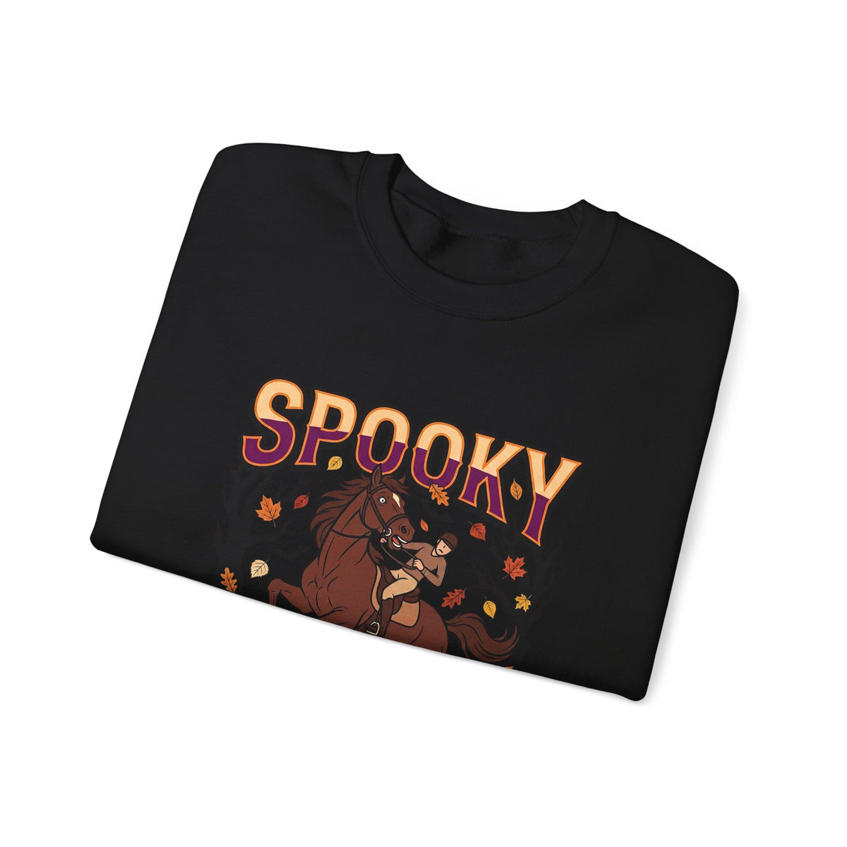 Spooky Season Halloween Horse Sweatshirt - view 7