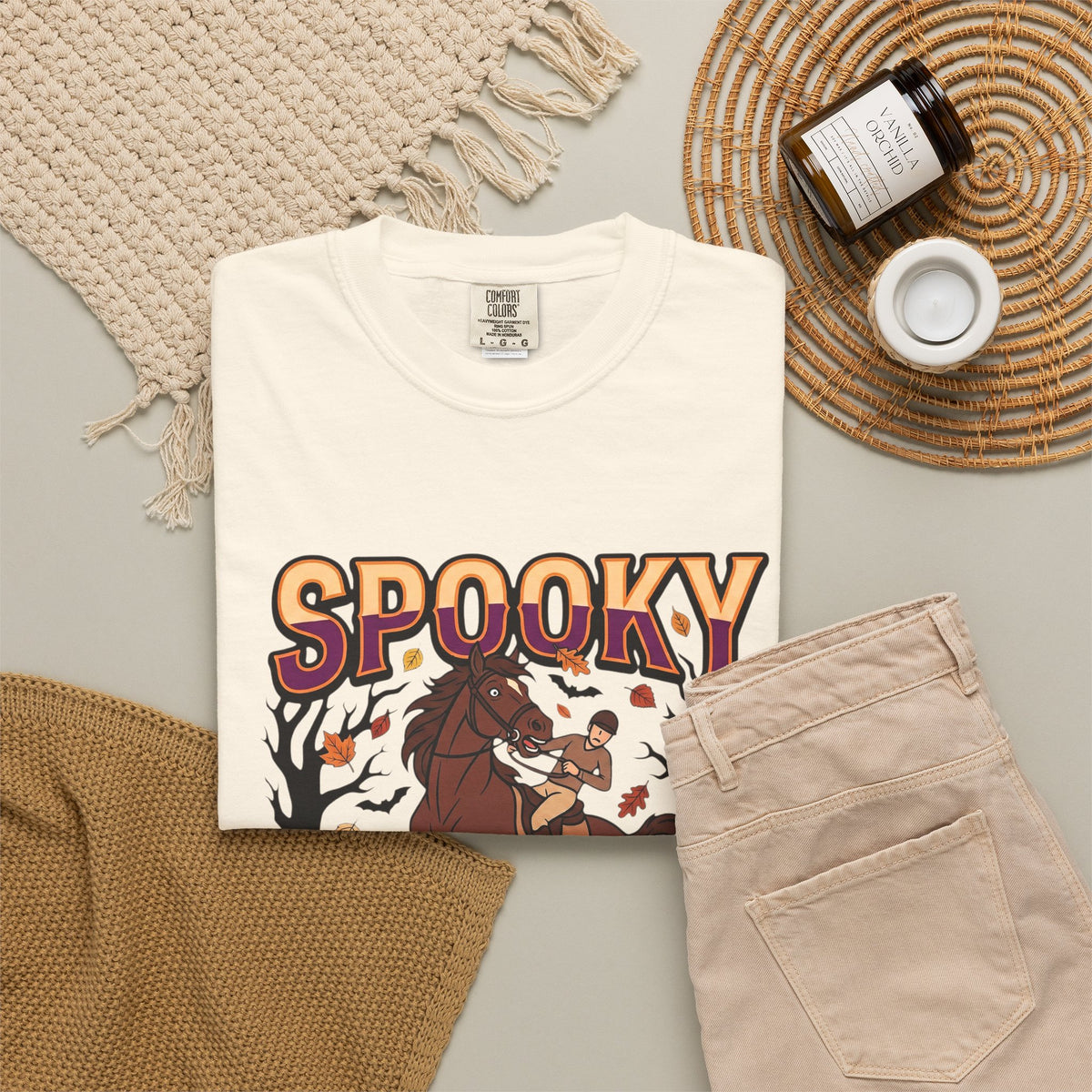 Spooky Season Halloween Horse T-Shirt - view 9