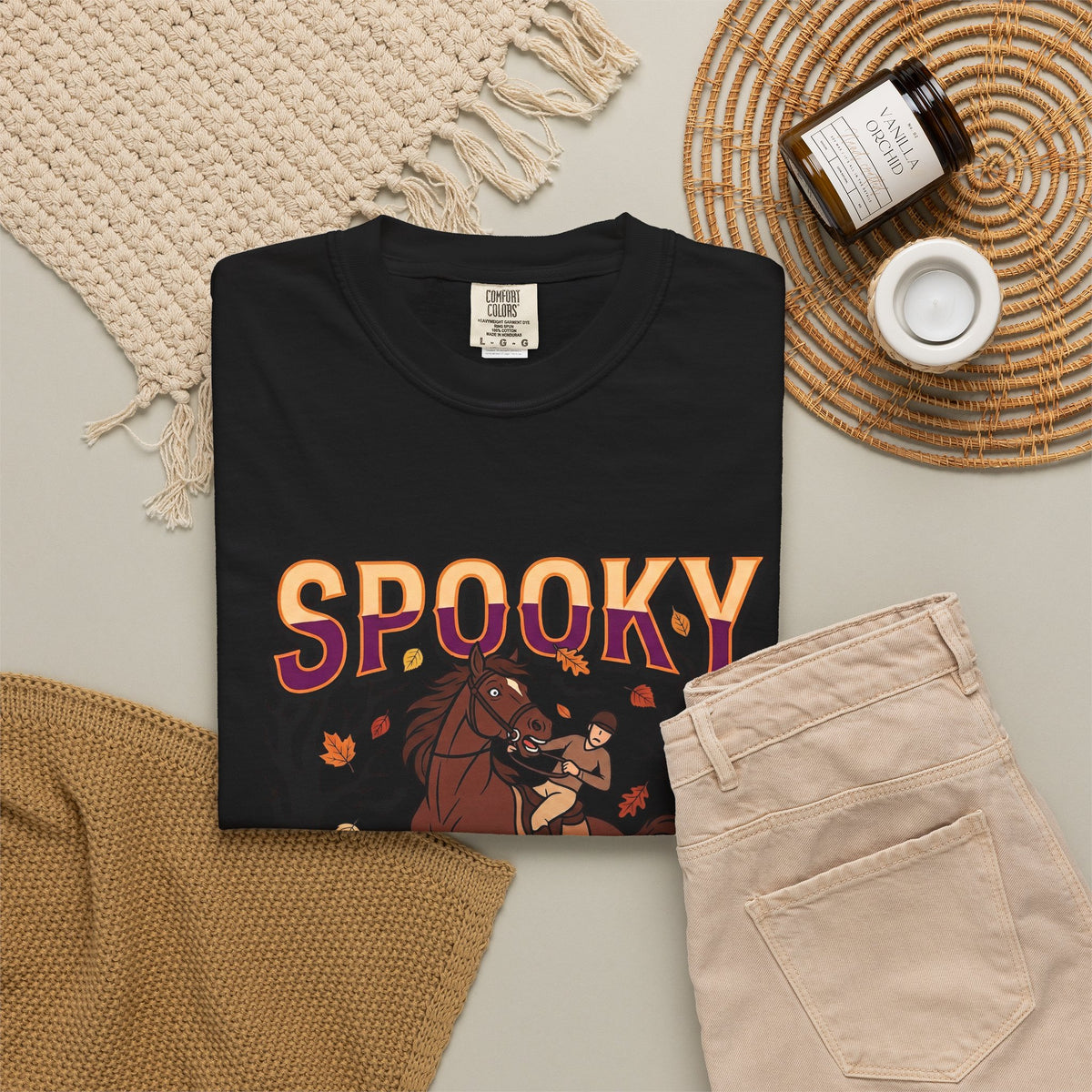 Spooky Season Halloween Horse T-Shirt