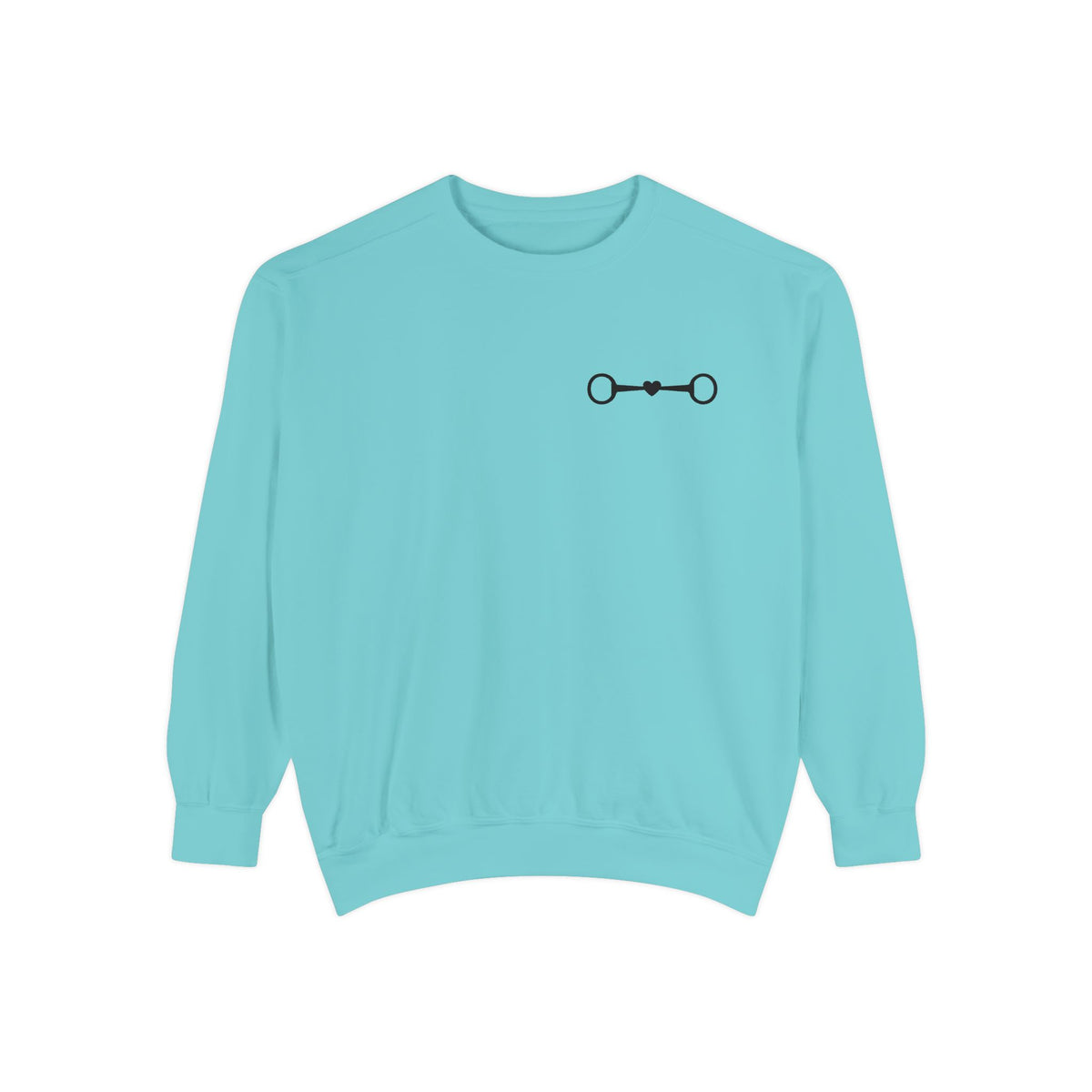 Bridle Besties Logo Sweatshirt (Premium Garment-Dyed) - view 5
