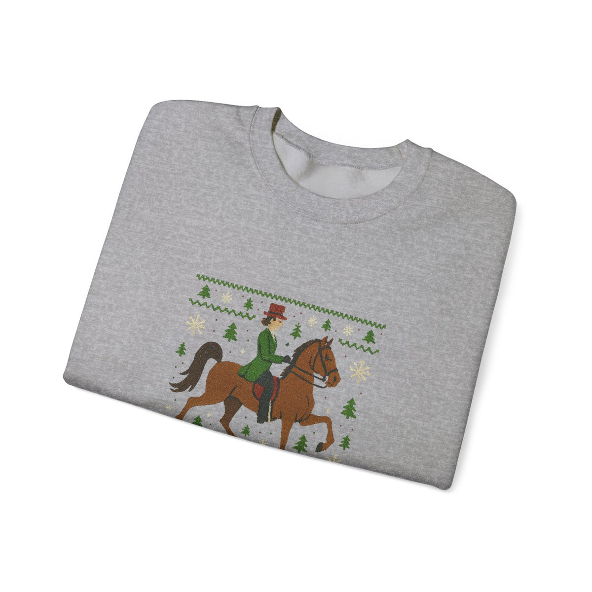 Oh What Fun It Is To Ride Christmas Horse Sweatshirt - view 10