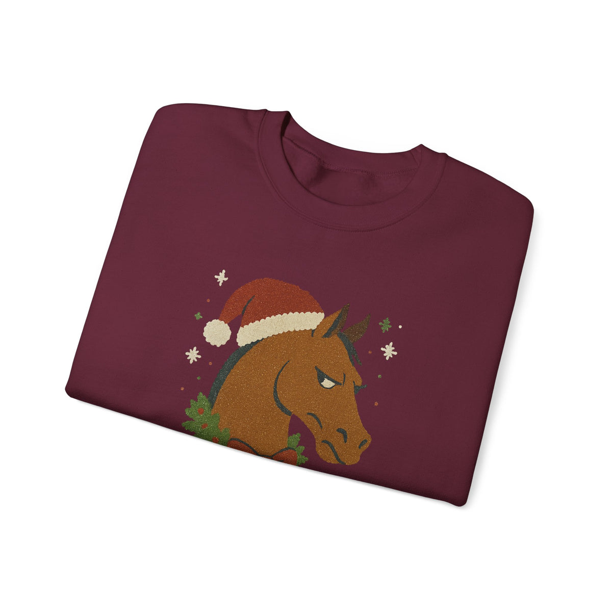 Feeling Mare-y and Bright Christmas Horse Sweatshirt - view 13