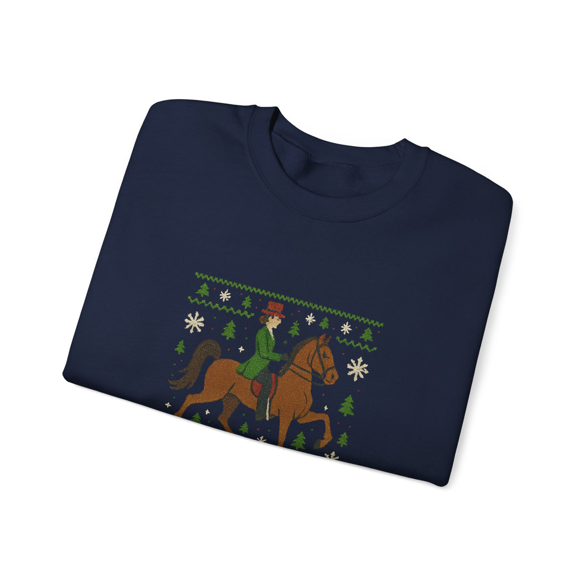 Oh What Fun It Is To Ride Christmas Horse Sweatshirt - view 19