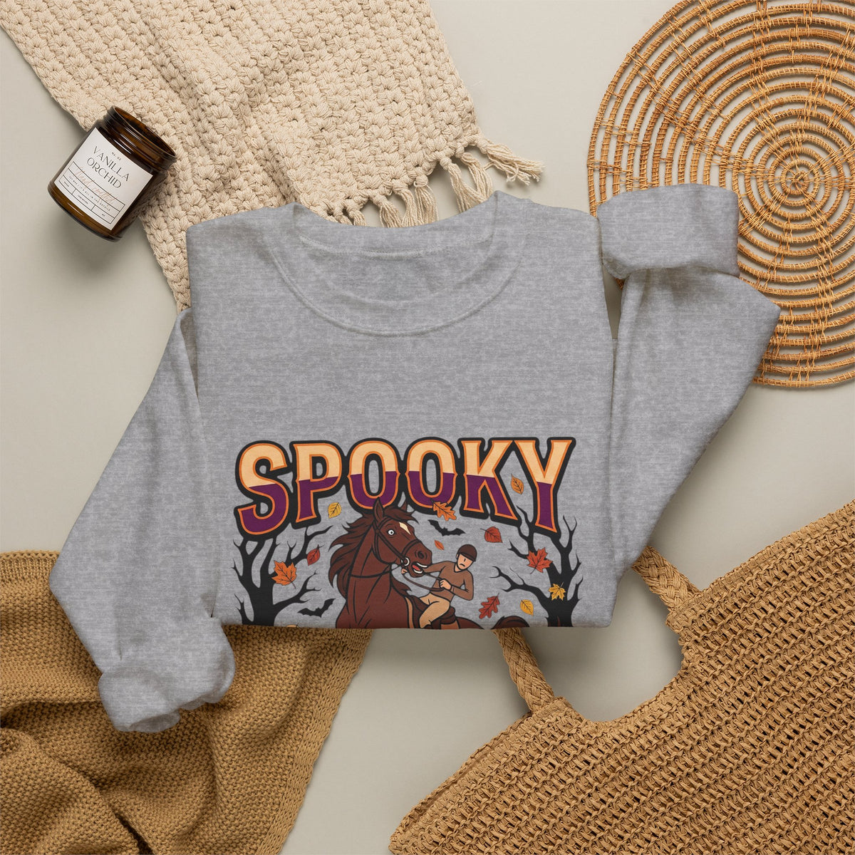 Spooky Season Halloween Horse Sweatshirt - view 14