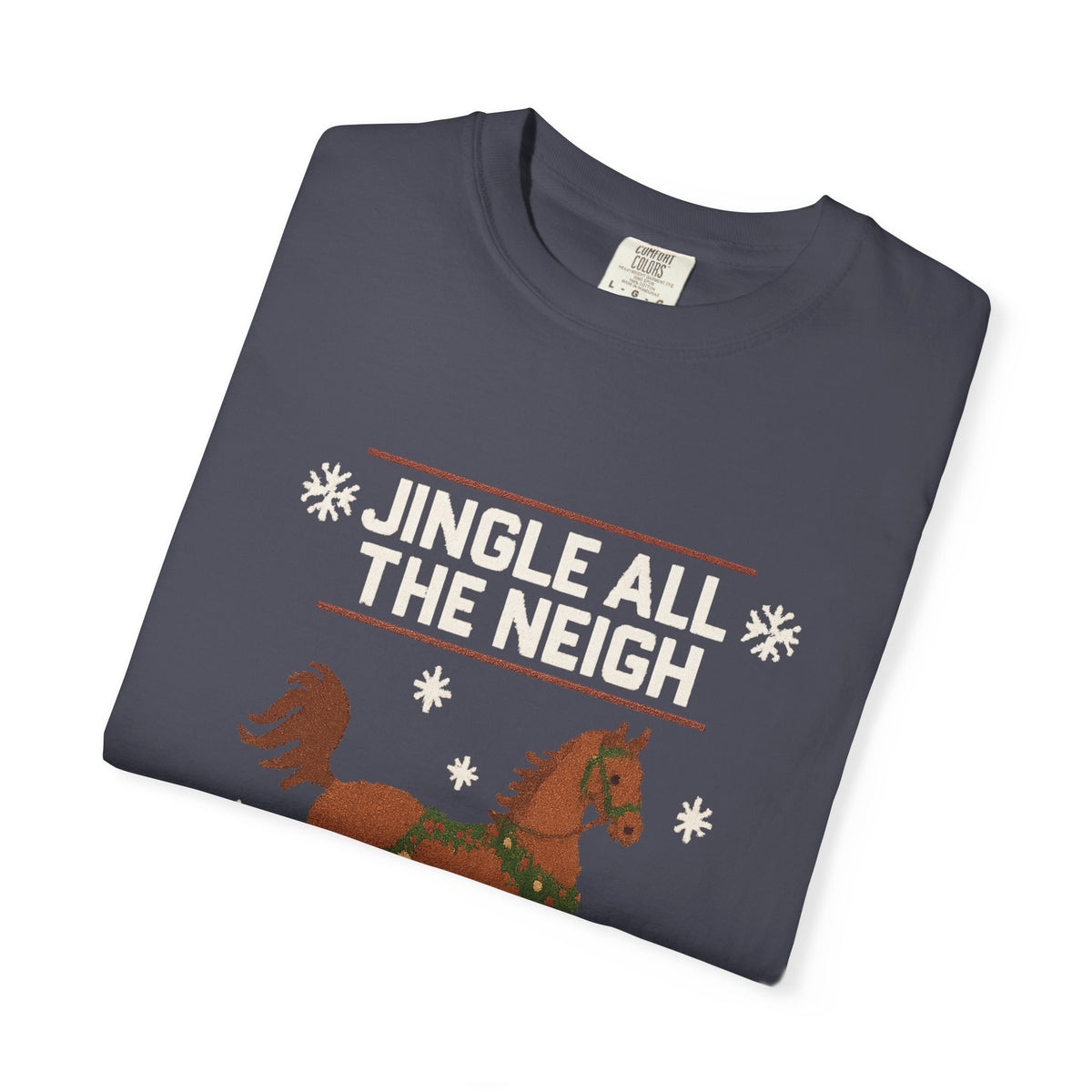 Jingle All The Neigh Christmas Horse T-Shirt - view 12