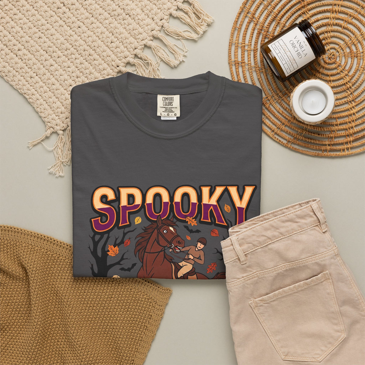 Spooky Season Halloween Horse T-Shirt