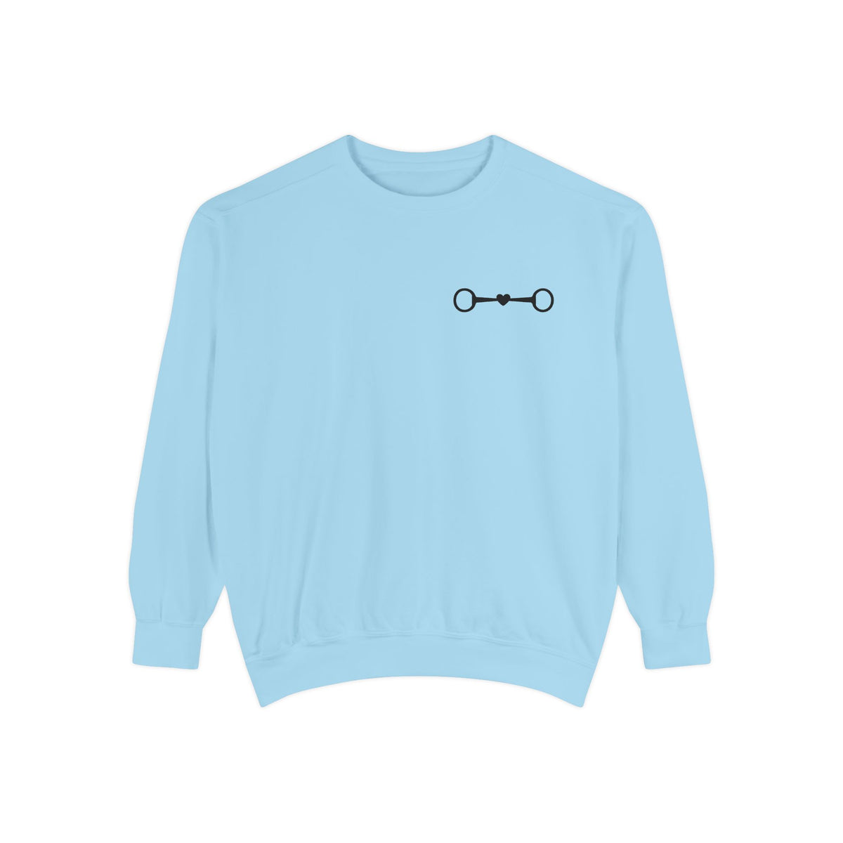 Bridle Besties Logo Sweatshirt (Premium Garment-Dyed) - view 6