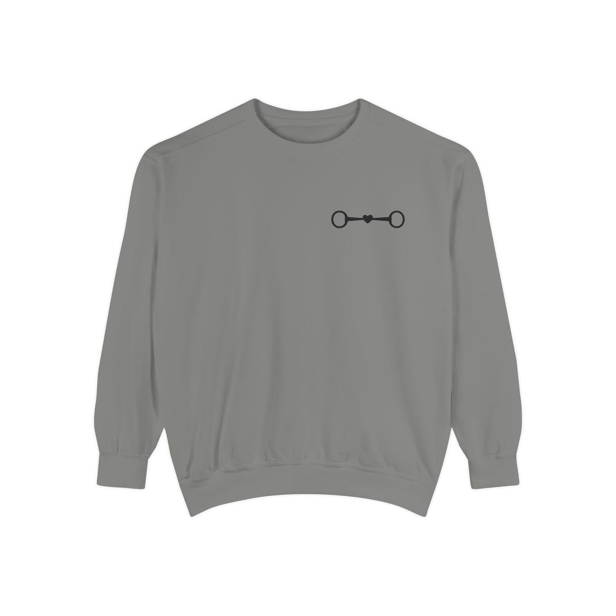 Bridle Besties Logo Sweatshirt (Premium Garment-Dyed) - view 4