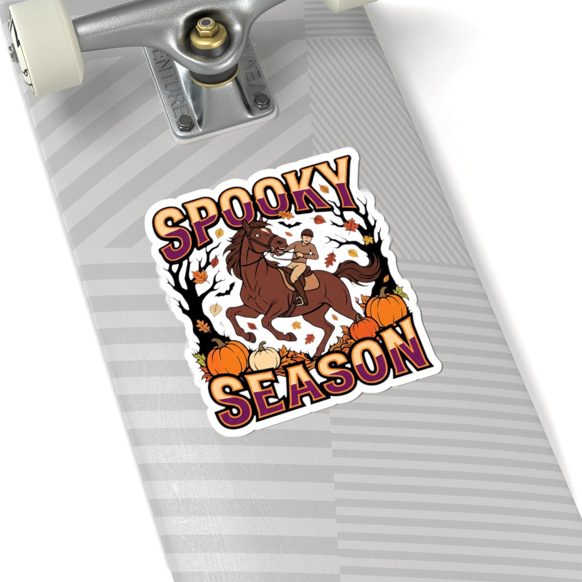 Spooky Season Halloween Horse Sticker