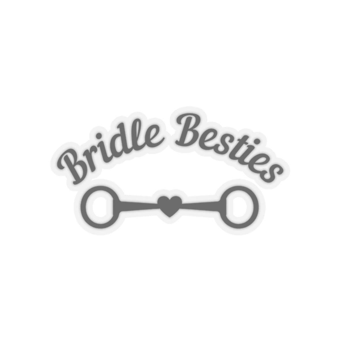 Bridle Besties Logo Sticker - Bridle Besties
