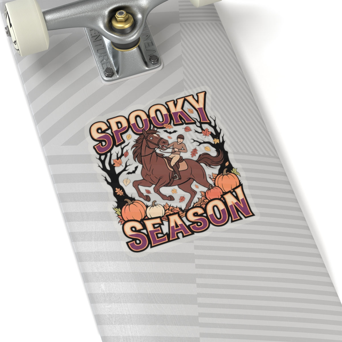 Spooky Season Halloween Horse Sticker