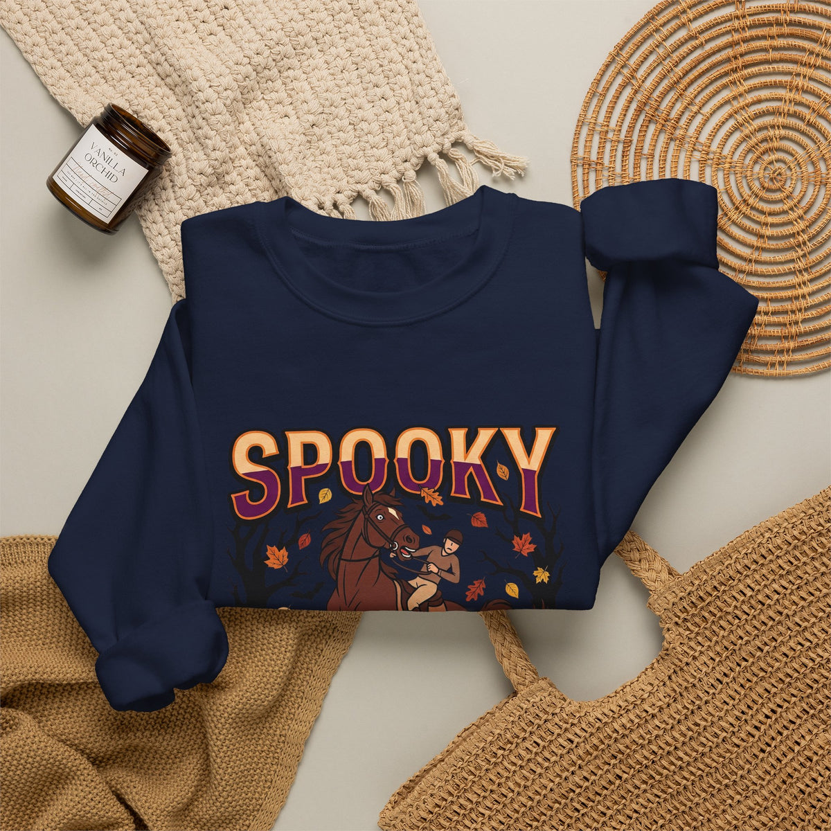 Spooky Season Halloween Horse Sweatshirt - view 20