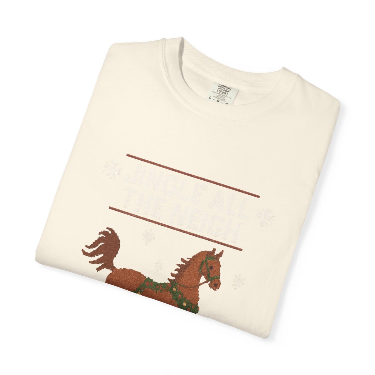 Jingle All The Neigh Christmas Horse T-Shirt - view 9