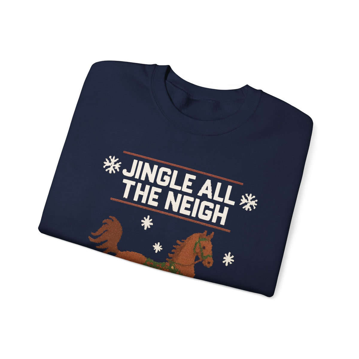 Jingle All The Neigh Christmas Horse Sweatshirt - view 19