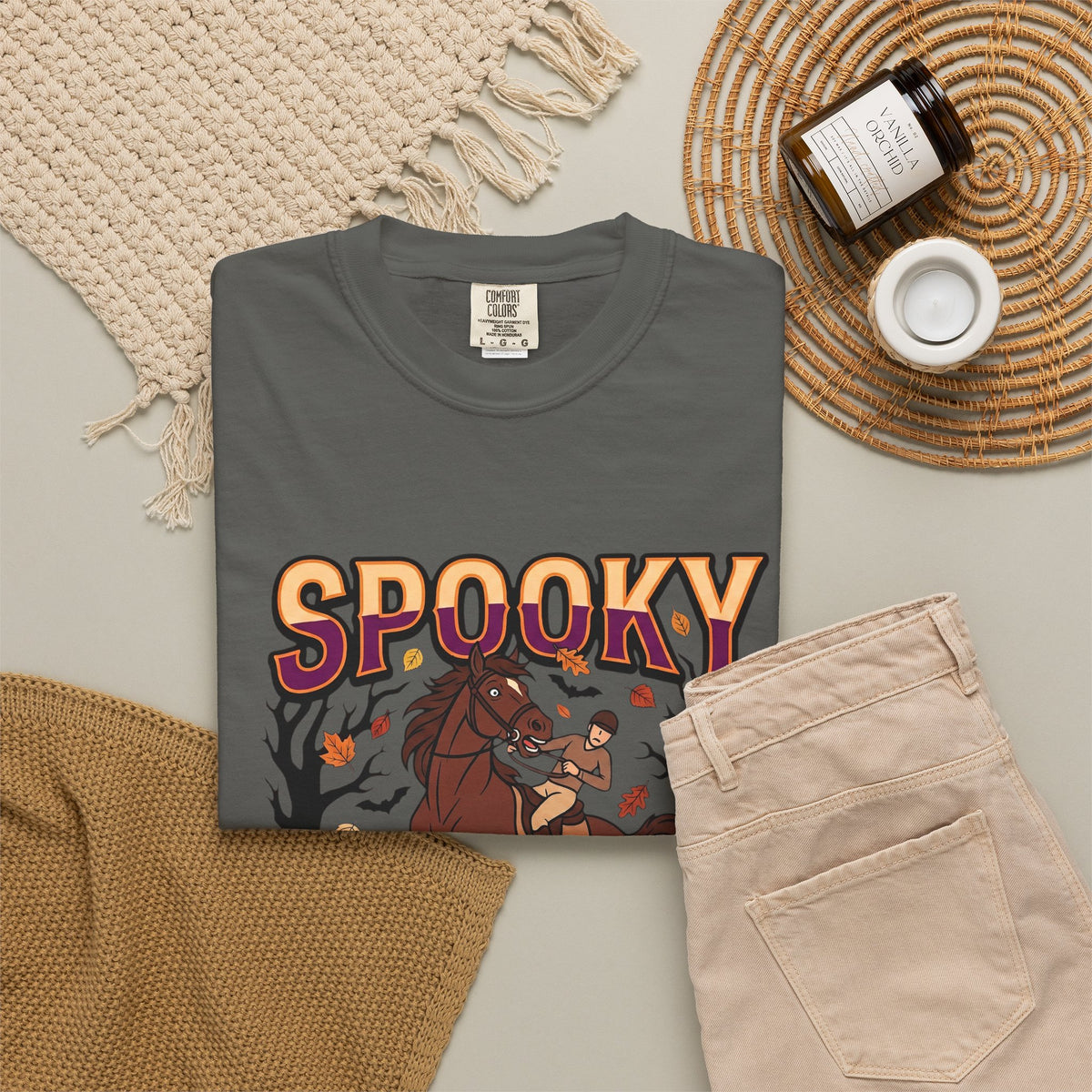 Spooky Season Halloween Horse T-Shirt - view 15