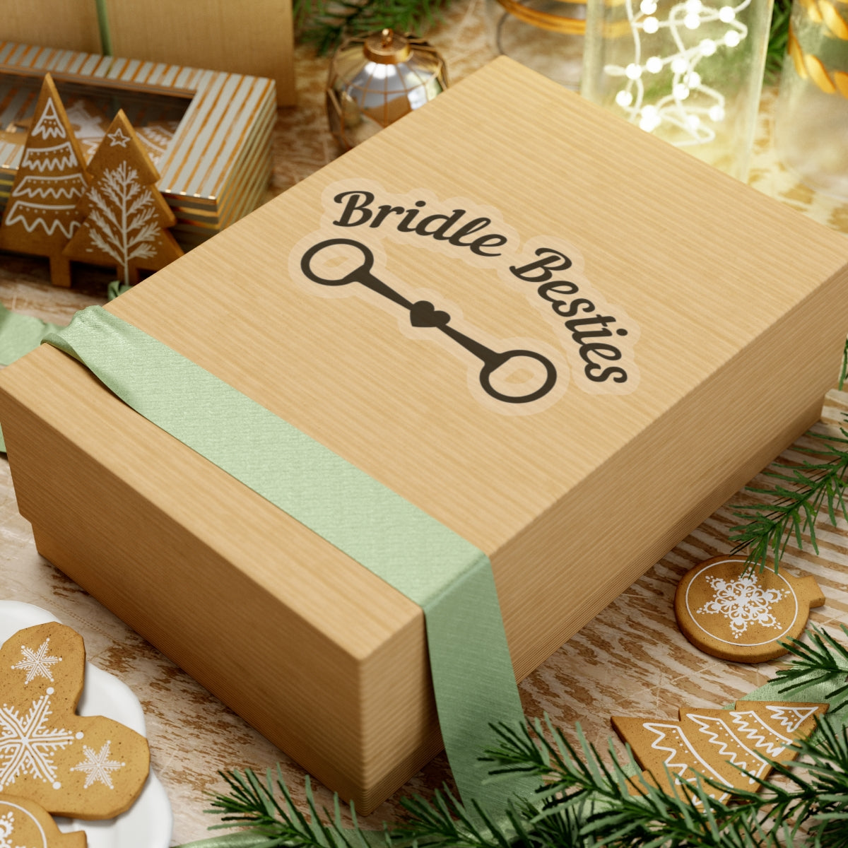 Bridle Besties Logo Sticker