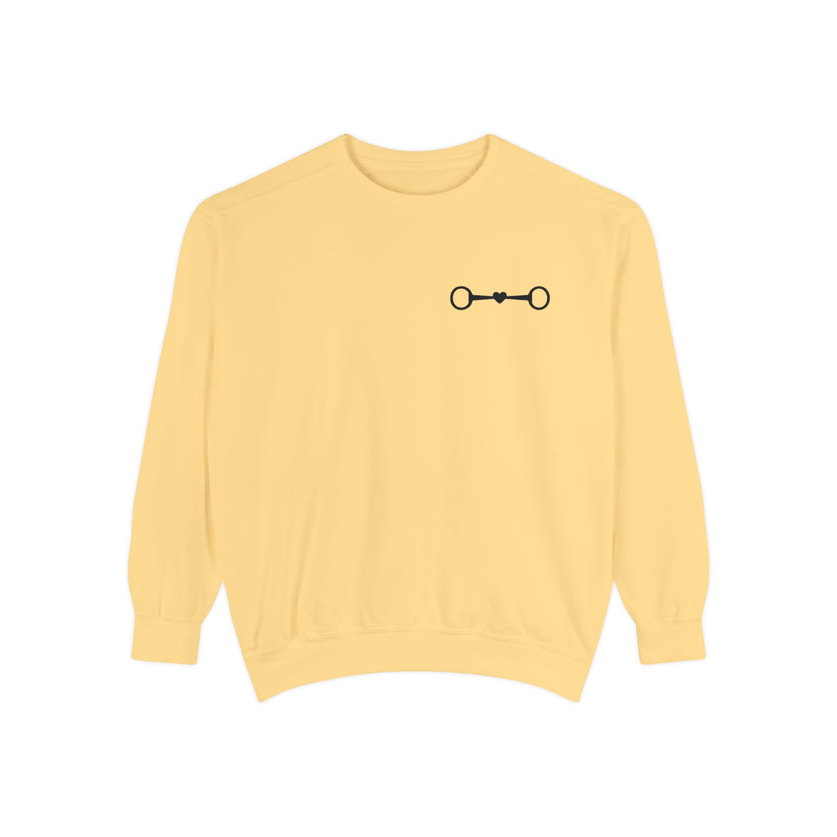 Bridle Besties Logo Sweatshirt (Premium Garment-Dyed) - view 3