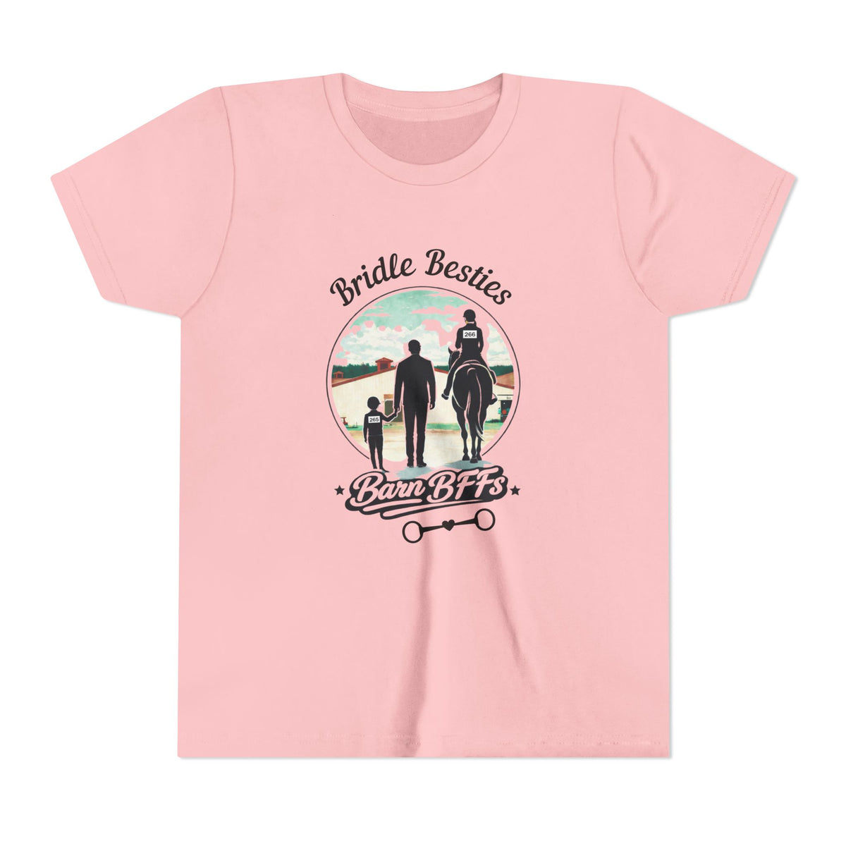 Barn BFFs Horse Best Friends Youth T-Shirt - view 4