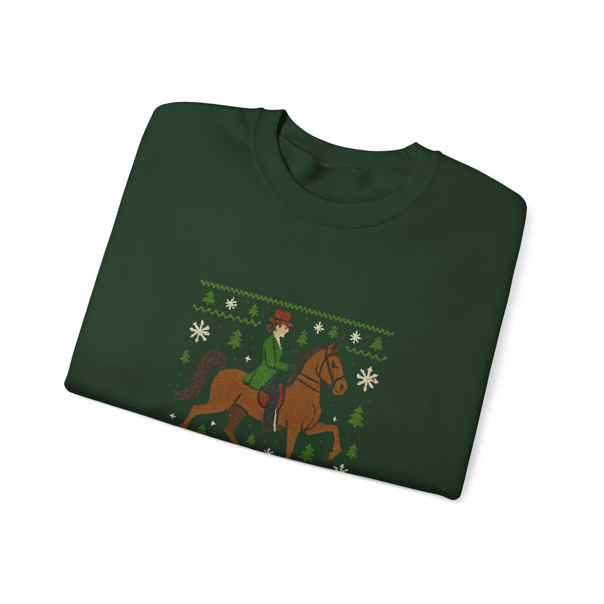 Oh What Fun It Is To Ride Christmas Horse Sweatshirt - view 16