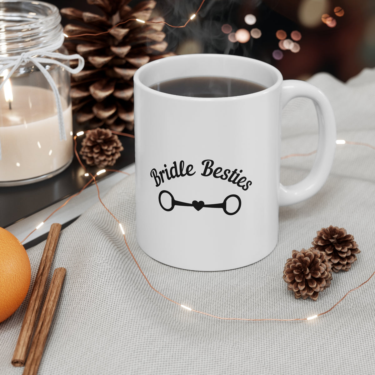 Bridle Besties Logo Mug - view 4
