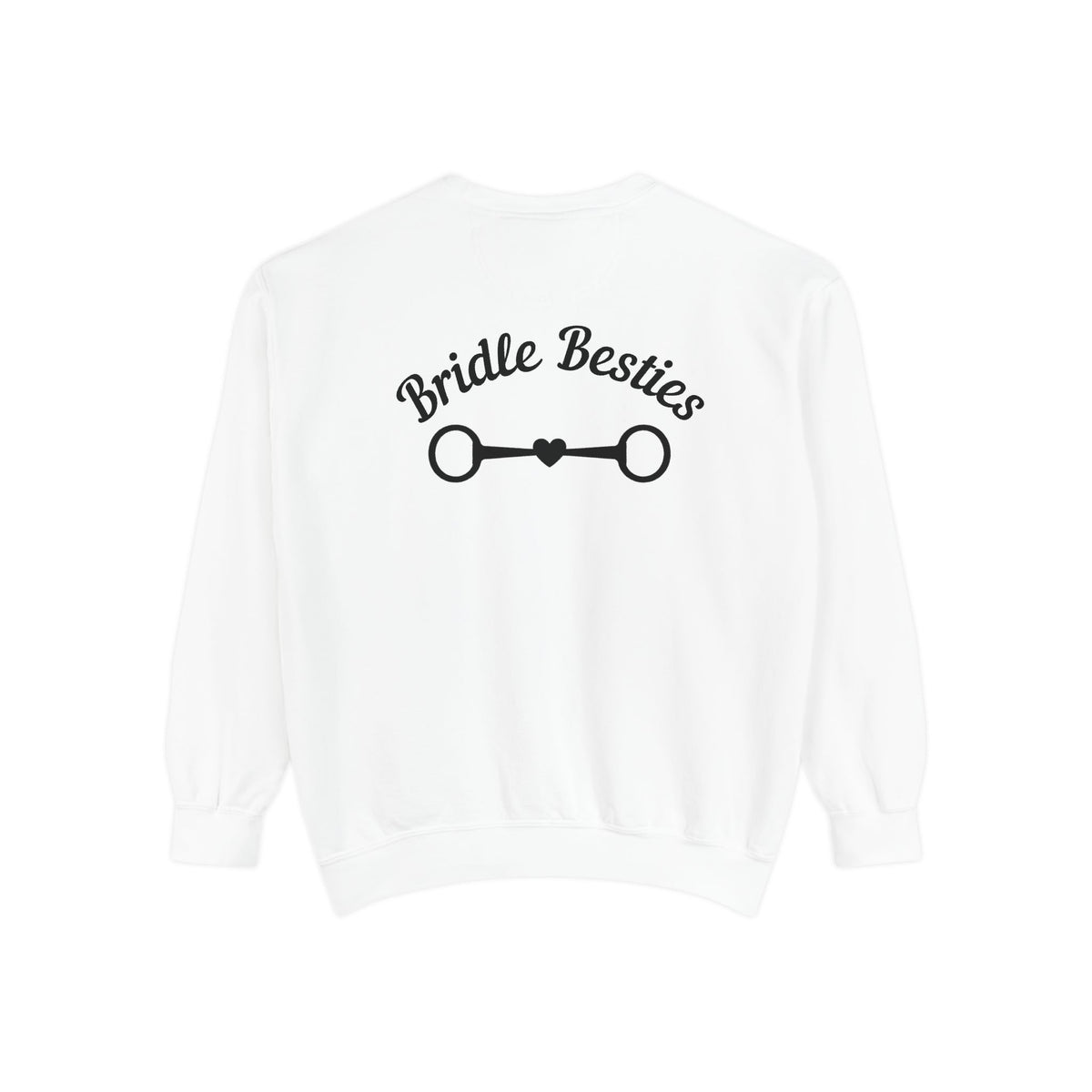 Bridle Besties Logo Sweatshirt (Premium Garment-Dyed) - view 10