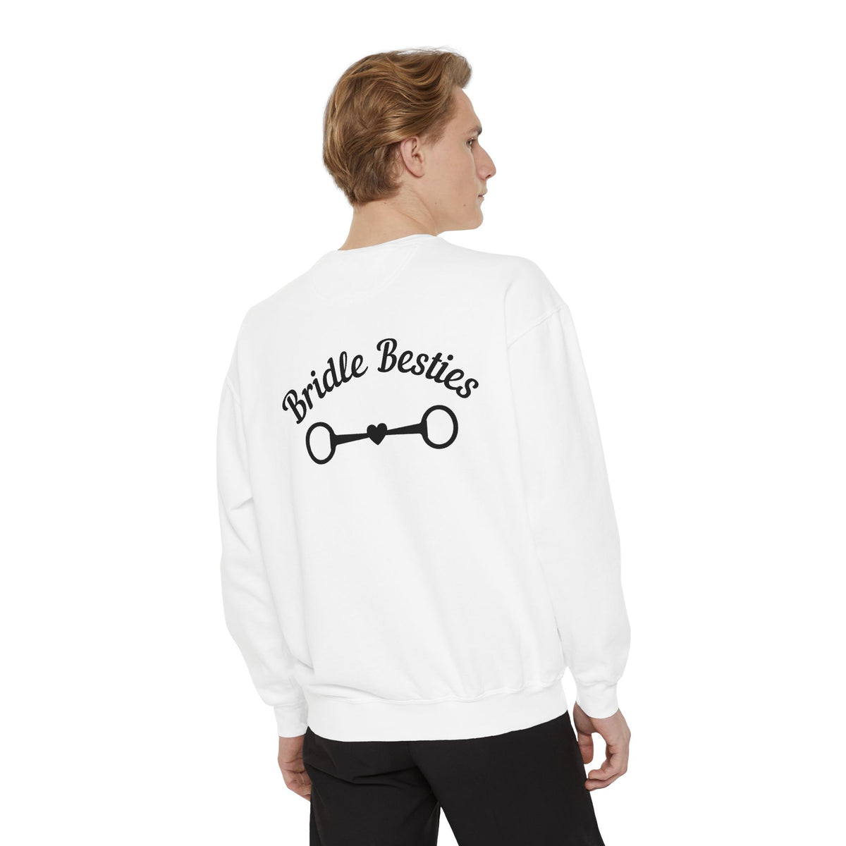 Bridle Besties Logo Sweatshirt (Premium Garment-Dyed) - view 12