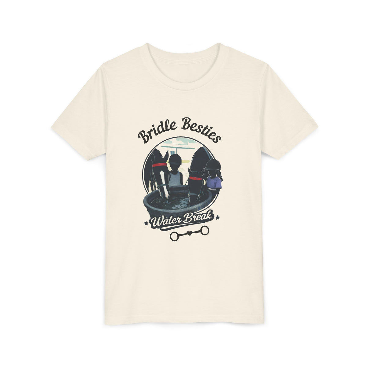Water Break Horse Girl Youth T-Shirt - view 12