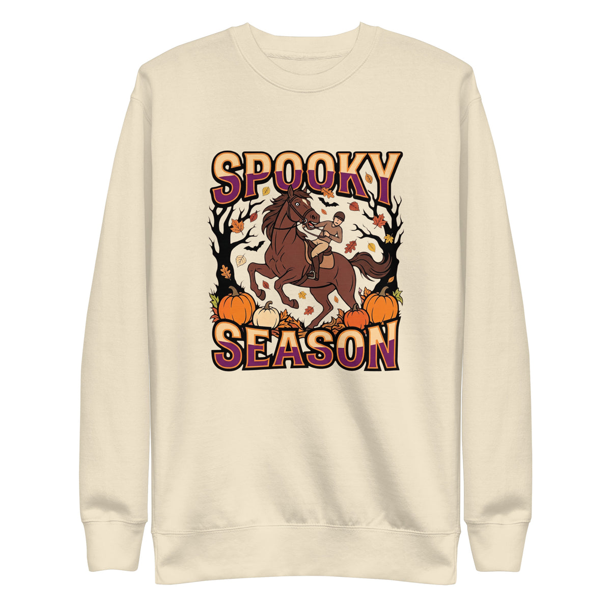It Was Probably a Ghost Halloween Horse Sweatshirt - Bridle Besties
