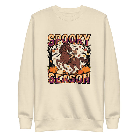 It Was Probably a Ghost Halloween Horse Sweatshirt - Bridle Besties