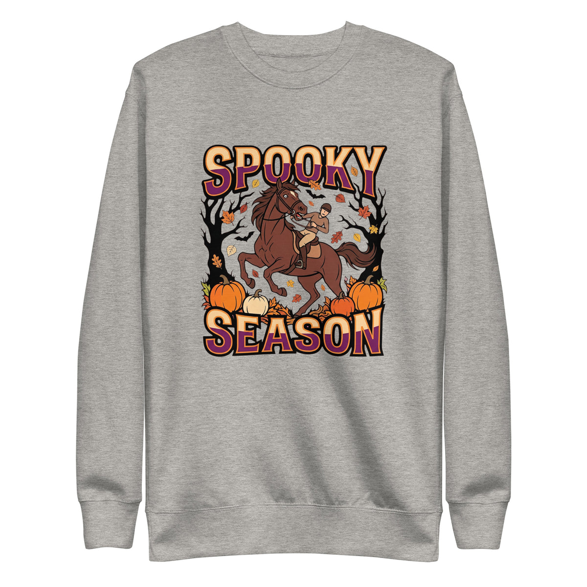 It Was Probably a Ghost Halloween Horse Sweatshirt - view 9