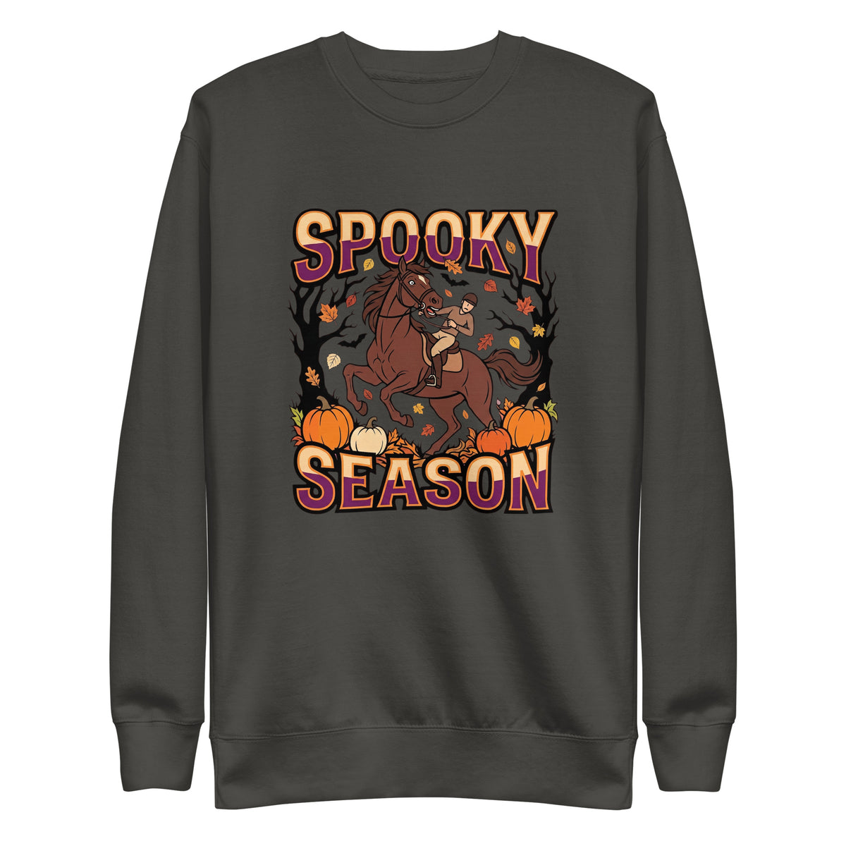 It Was Probably a Ghost Halloween Horse Sweatshirt - view 7
