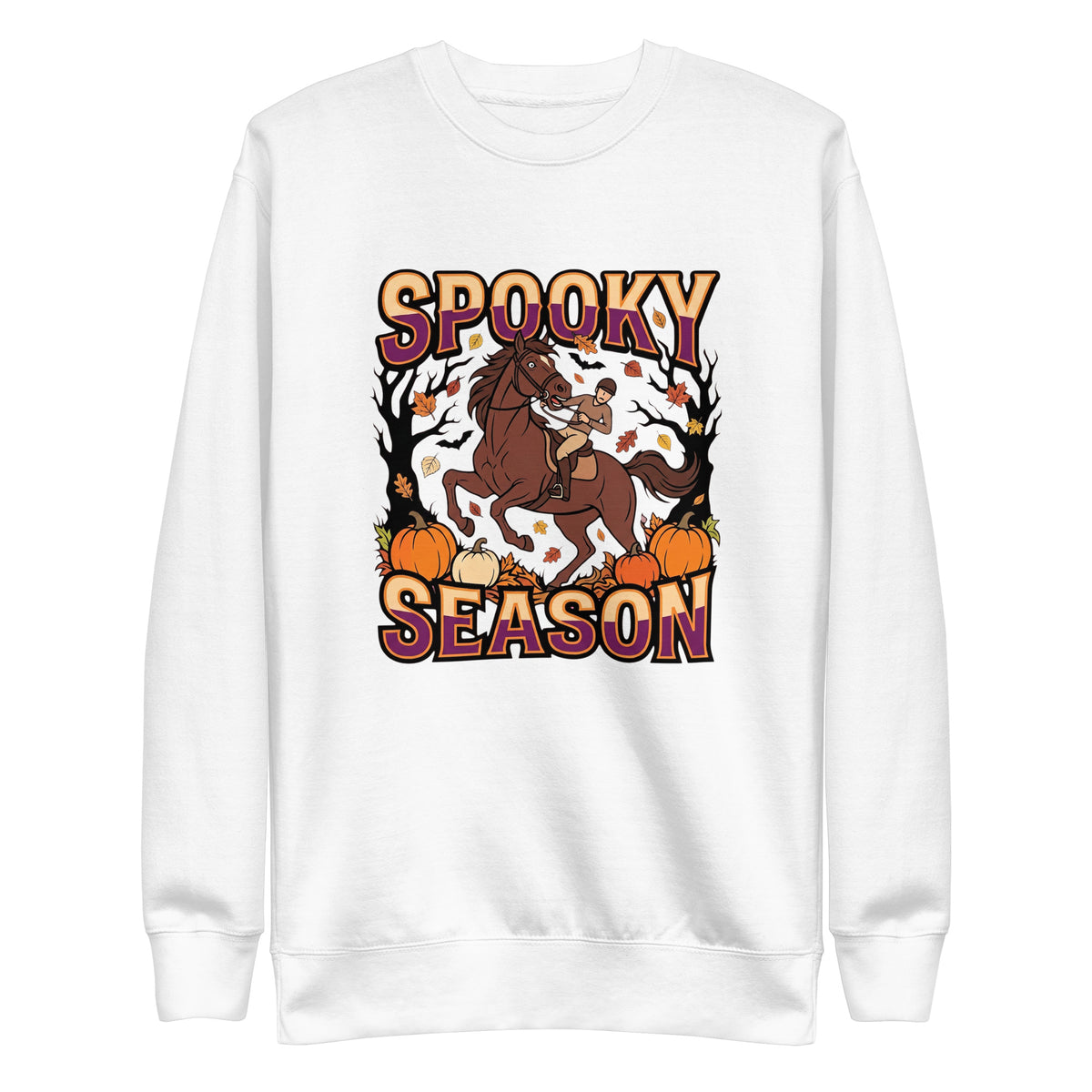 It Was Probably a Ghost Halloween Horse Sweatshirt - view 12